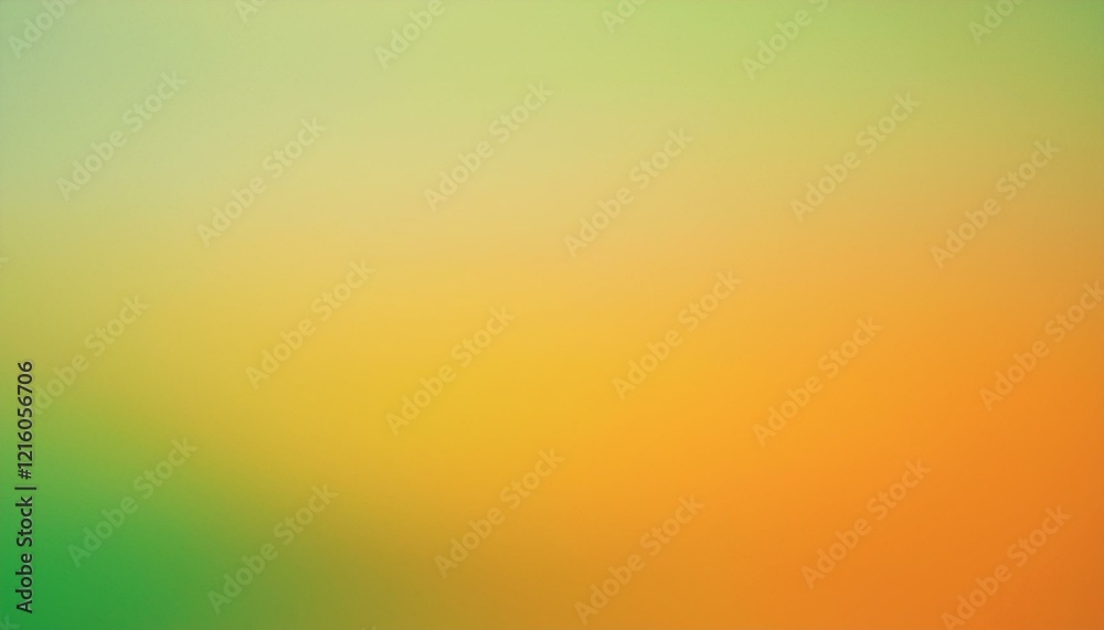 Abstract gradient background in shades of green, yellow, and orange. Abstract gradient background in shades of green, yellow, and orange.