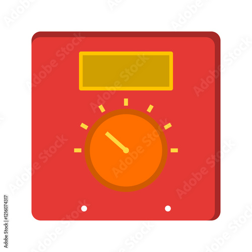 Thermoregulator Vector Icon