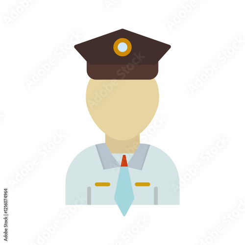 Flight Captain Vector Icon