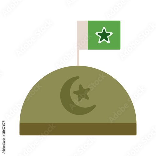 Military Base Vector Icon