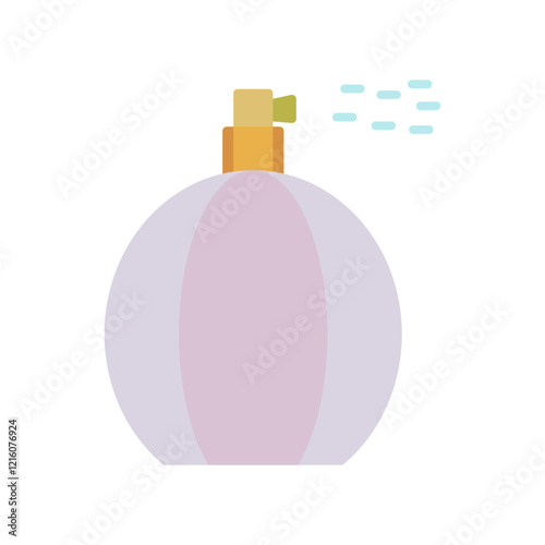 Perfume Bottle Vector Icon