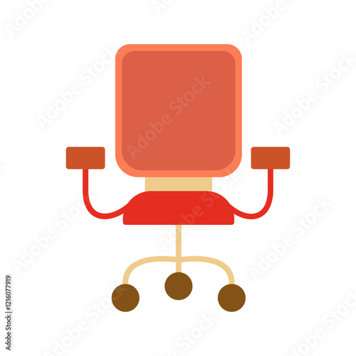 Office Chair Vector Icon