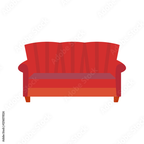 Large Sofa Vector Icon