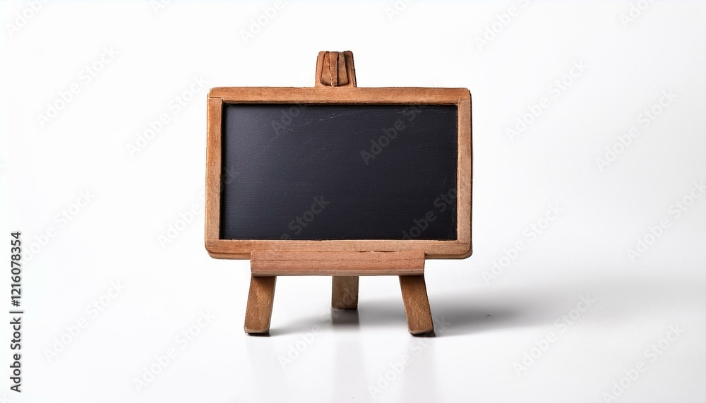Blank Mini Blackboard on Easel Blank Mini Blackboard on Easel