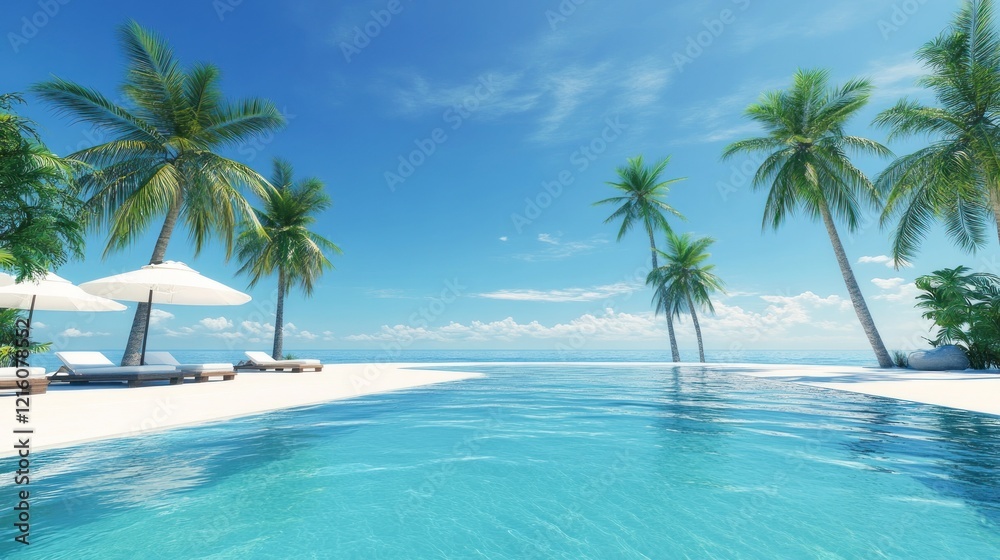 Paradise Beach Relaxation: Tropical Getaway Paradise Beach Relaxation: Tropical Getaway