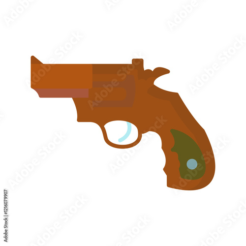 Revolver Vector Icon