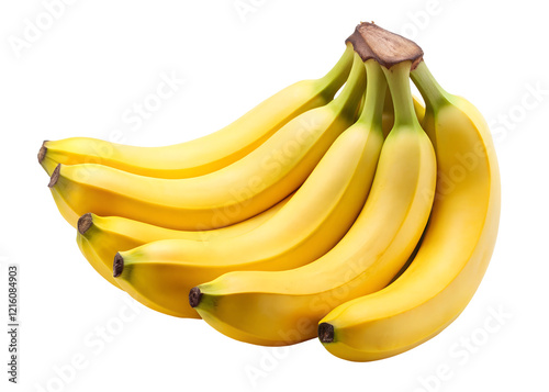 bunch of bananas clipart image on transparent background