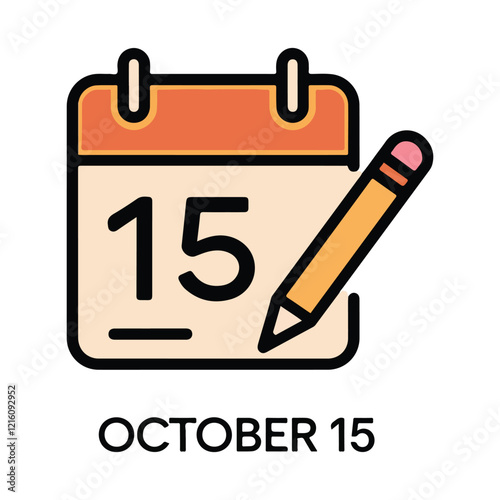 Basic RGBOctober 15. Icon for design. Easily editable