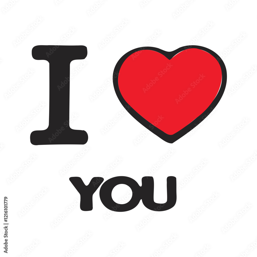 You Text with Heart shape vector illustration For Valentine's Day isolated on a transparent background You Text with Heart shape vector illustration For Valentine's Day isolated on a transparent background