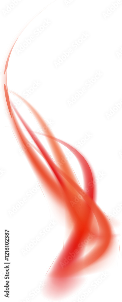 Fototapeta premium 燃え盛る炎・火のエフェクトイラスト素材