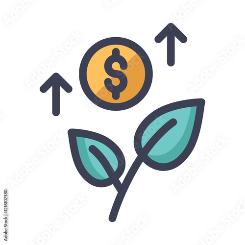 investment up filled style