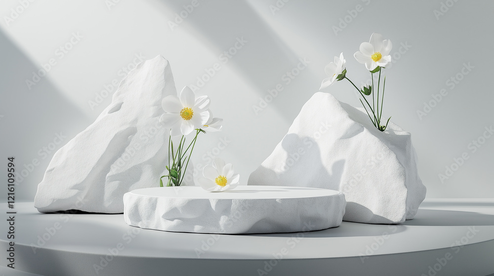 Fototapeta premium daisies in a vase