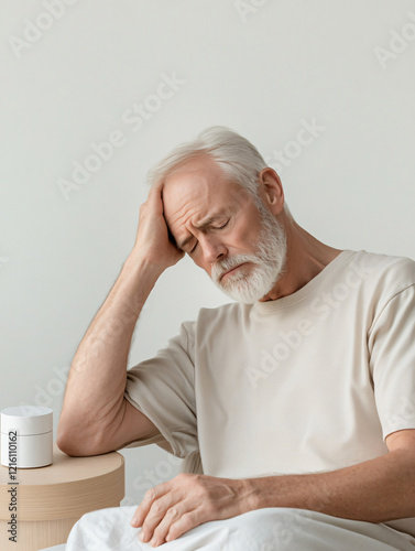 Old white males have headaches