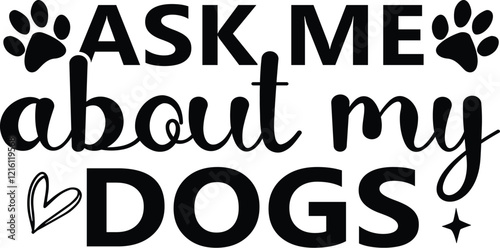 Dog SVG Design
