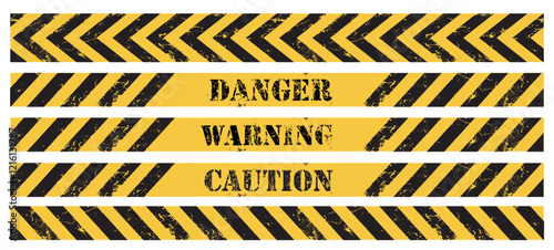hazard stripes background	