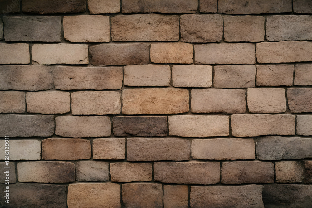 Fototapeta premium Brown Stone Wall Background Image
