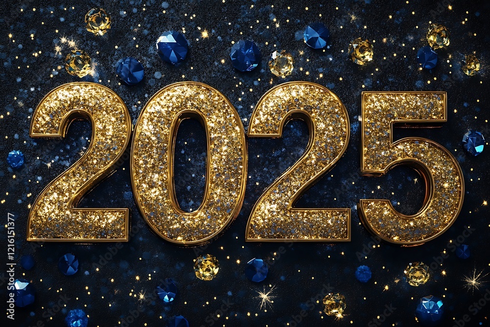 Sparkling Gold 2025 New Year's Celebration Sparkling Gold 2025 New Year's Celebration