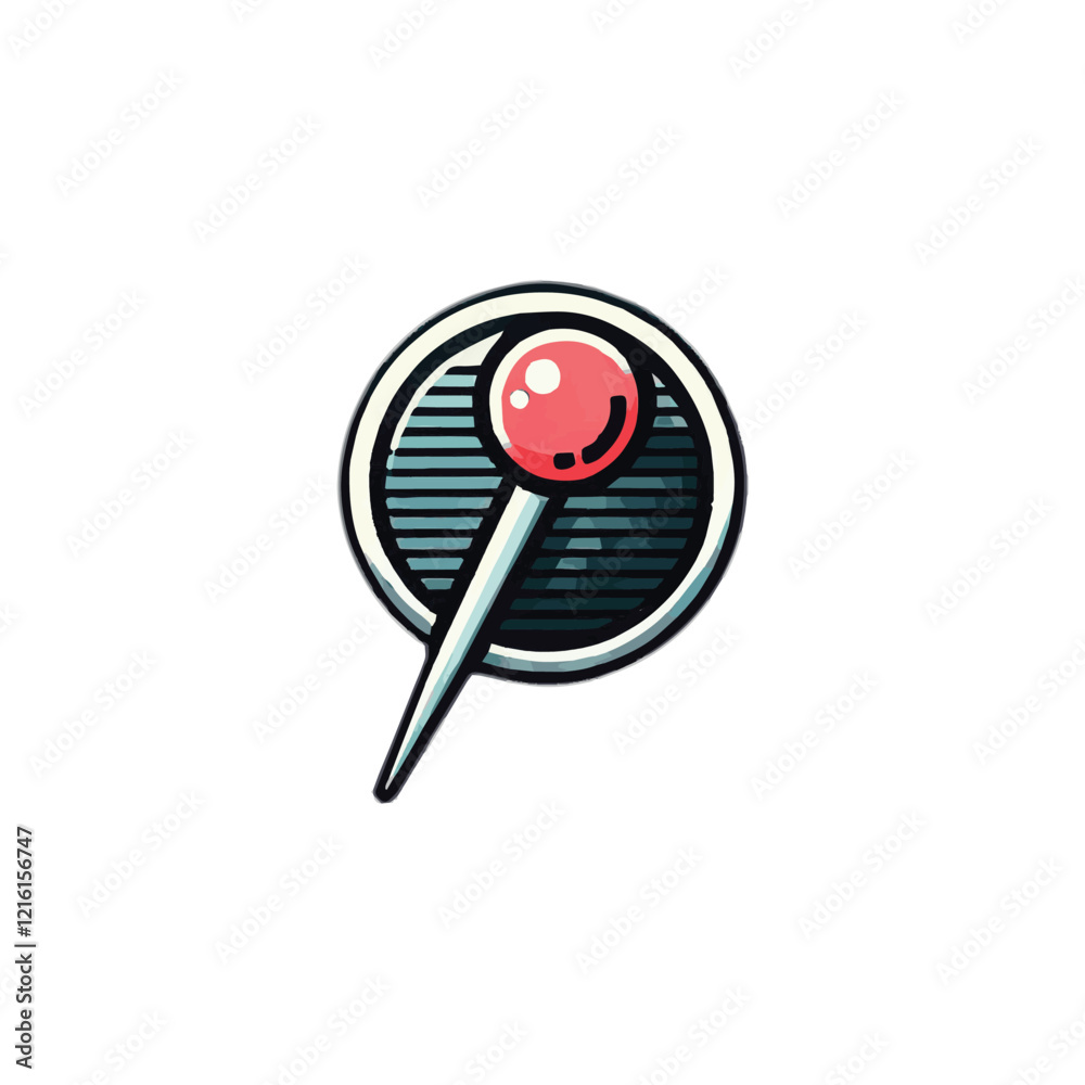 Pin icon vector symbol design illustration Pin icon vector symbol design illustration