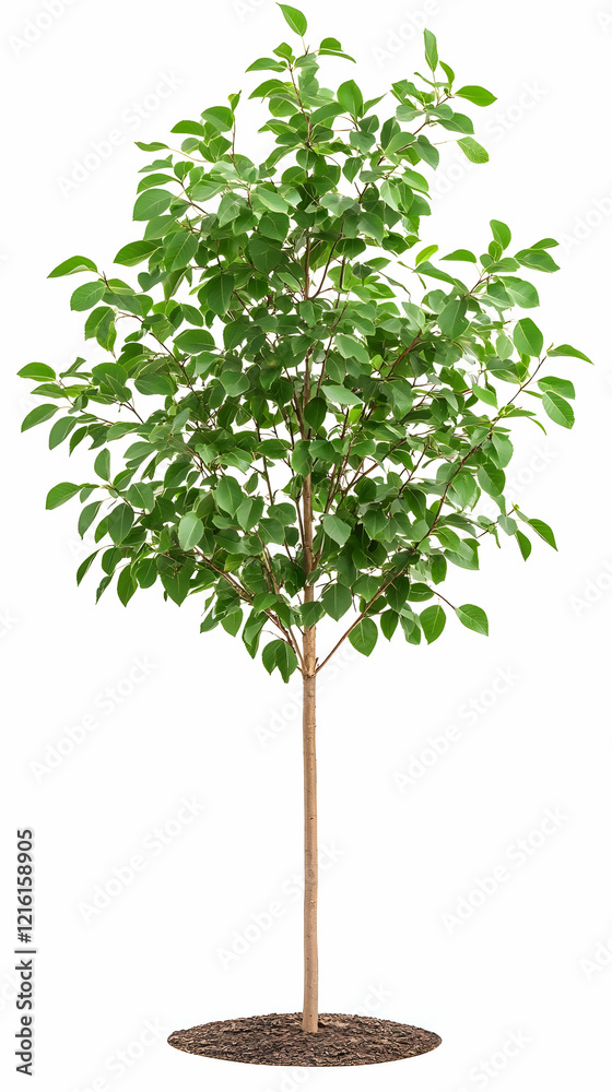 3D Render Young Tree Sapling 3D Render Young Tree Sapling