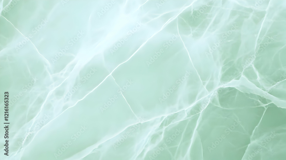 Obraz premium Mint Green Abstract Background Illustration