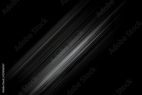 Abstract Black and Gray Diagonal Lines Background Creates a Dynamic Visual