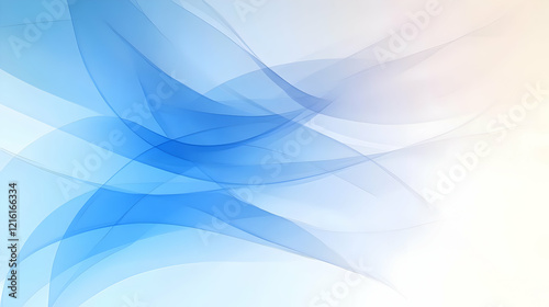 Wallpaper Mural Abstract Blue Wave Background Illustration Torontodigital.ca
