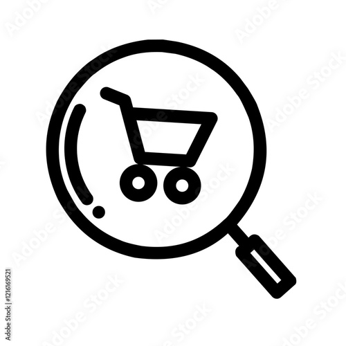shopping cart sign