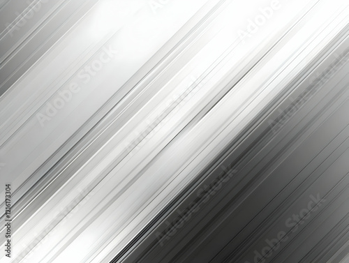 Abstract Gray and White Diagonal Stripes Background Creates a Modern and Dynamic Feel