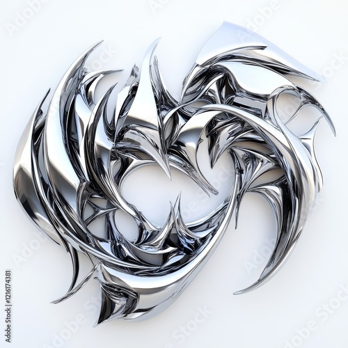 Neo tribal y2k tattoo with heart shape. Cyber sigilism style hand drawn ornaments. Vector illustration of black gothic tribal tattoo designs