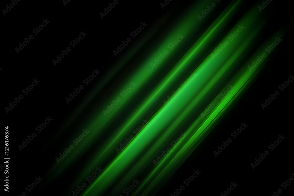 Abstract Green Diagonal Lines Background with Blurry Effect and Copy Space for Text or Design Element. Abstract Green Diagonal Lines Background with Blurry Effect and Copy Space for Text or Design Element.