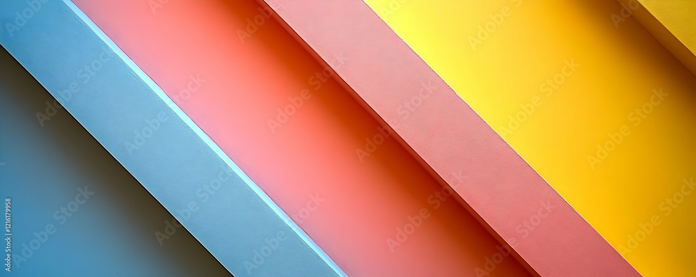 Abstract Colorful Diagonal Stripes Background Illustration Abstract Colorful Diagonal Stripes Background Illustration