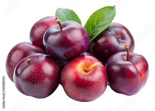 Wallpaper Mural plums clipart image on transparent background Torontodigital.ca