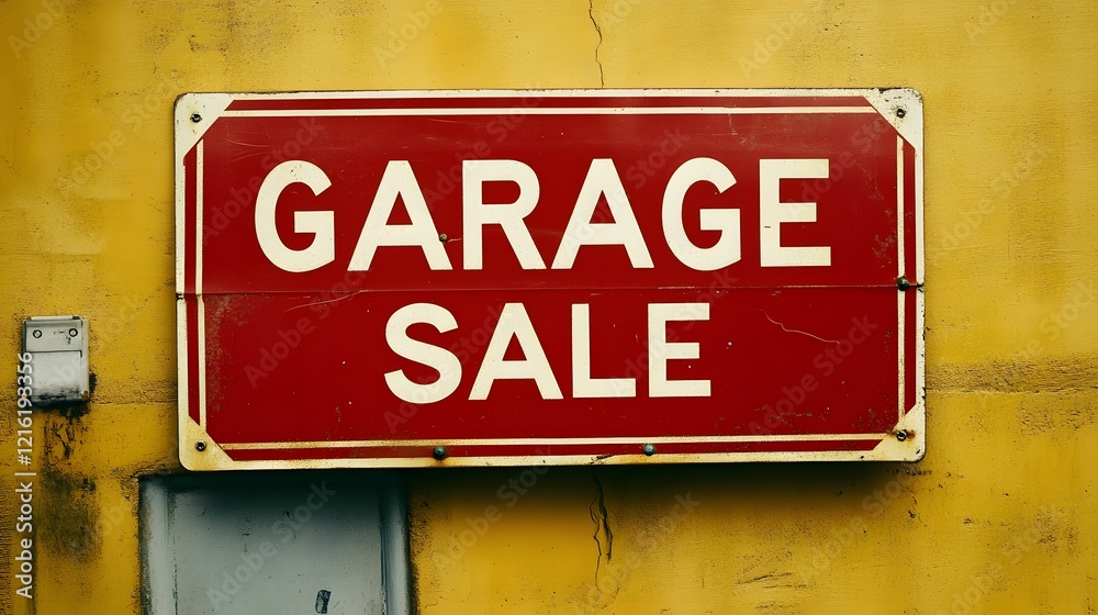 Discover hidden treasures at this vibrant garage sale located in the neighborhood Discover hidden treasures at this vibrant garage sale located in the neighborhood