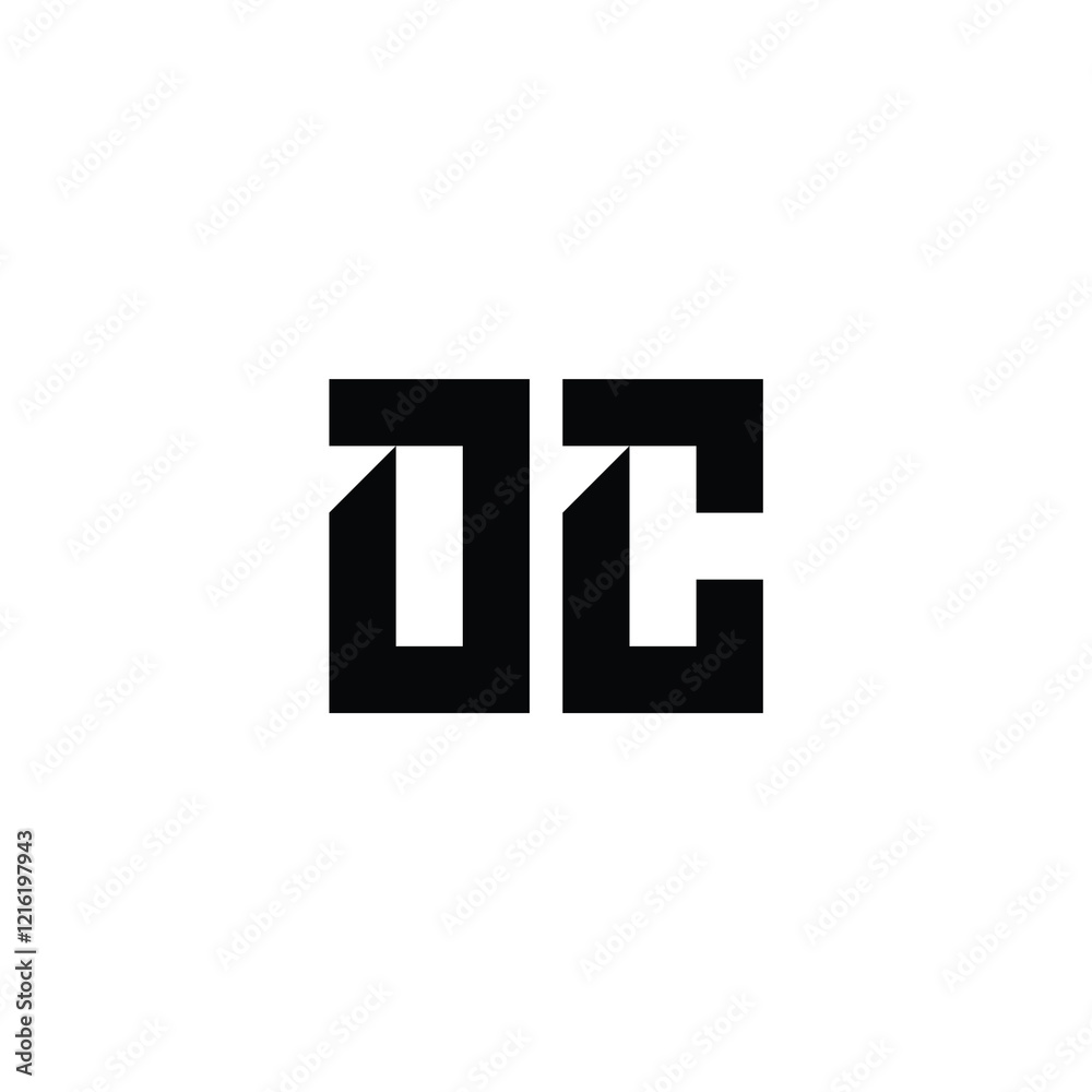 OC monogram logo design letter text name symbol monochrome logotype alphabet character simple logo OC monogram logo design letter text name symbol monochrome logotype alphabet character simple logo