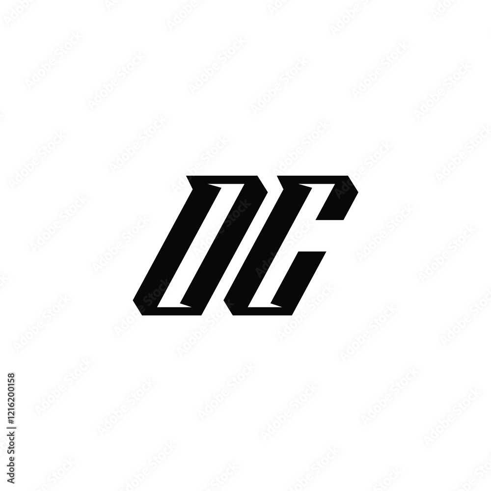 OC monogram logo design letter text name symbol monochrome logotype alphabet character simple logo OC monogram logo design letter text name symbol monochrome logotype alphabet character simple logo