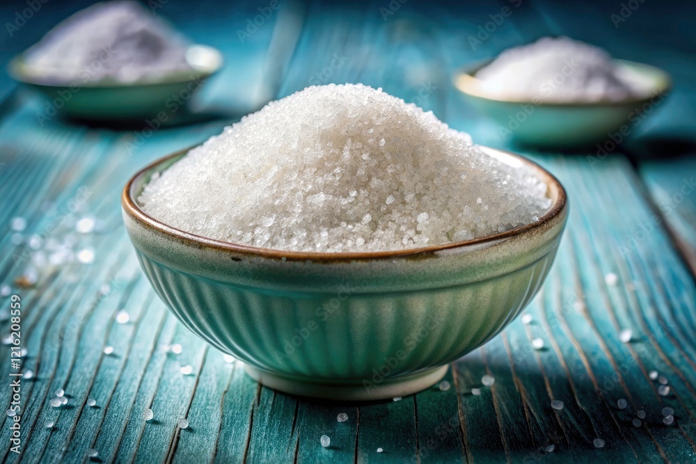 White sugar bowl, rule of thirds composition, captures a sweet treat's simple elegance. White sugar bowl, rule of thirds composition, captures a sweet treat's simple elegance.
