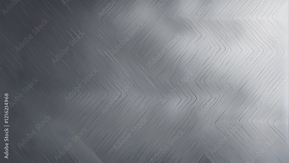 Abstract gray textured background with diagonal lines and brushed metal effect.