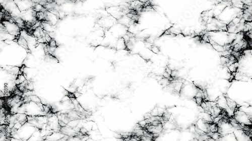 White Marble Texture Background Displays Elegant Veins Beautifully Across the Surface