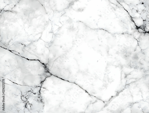 White marble texture background displays elegant veining and luxurious surface for design projects.
