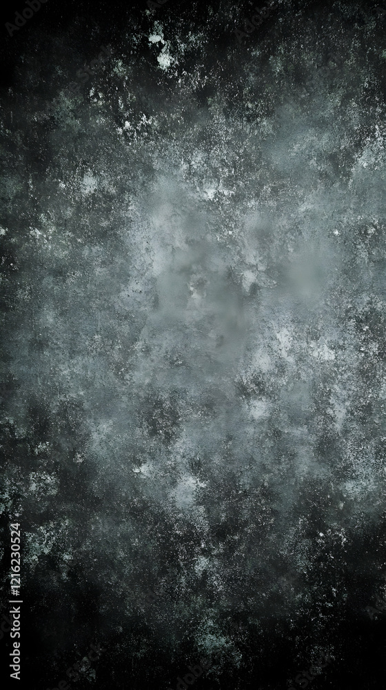 Dark Grunge Texture Background Shows Weathered Surface with Vignette Effect, Ideal for Design Projects Dark Grunge Texture Background Shows Weathered Surface with Vignette Effect, Ideal for Design Projects