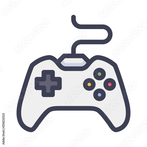 playing game filled style