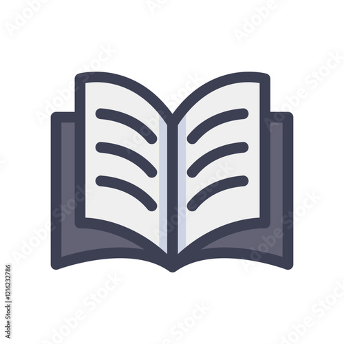 reading book filled style