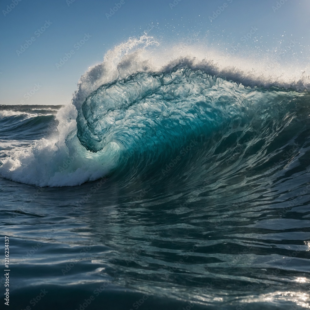 What happens when you freeze the motion of a wave crashing on the shore in a single shot? What happens when you freeze the motion of a wave crashing on the shore in a single shot?