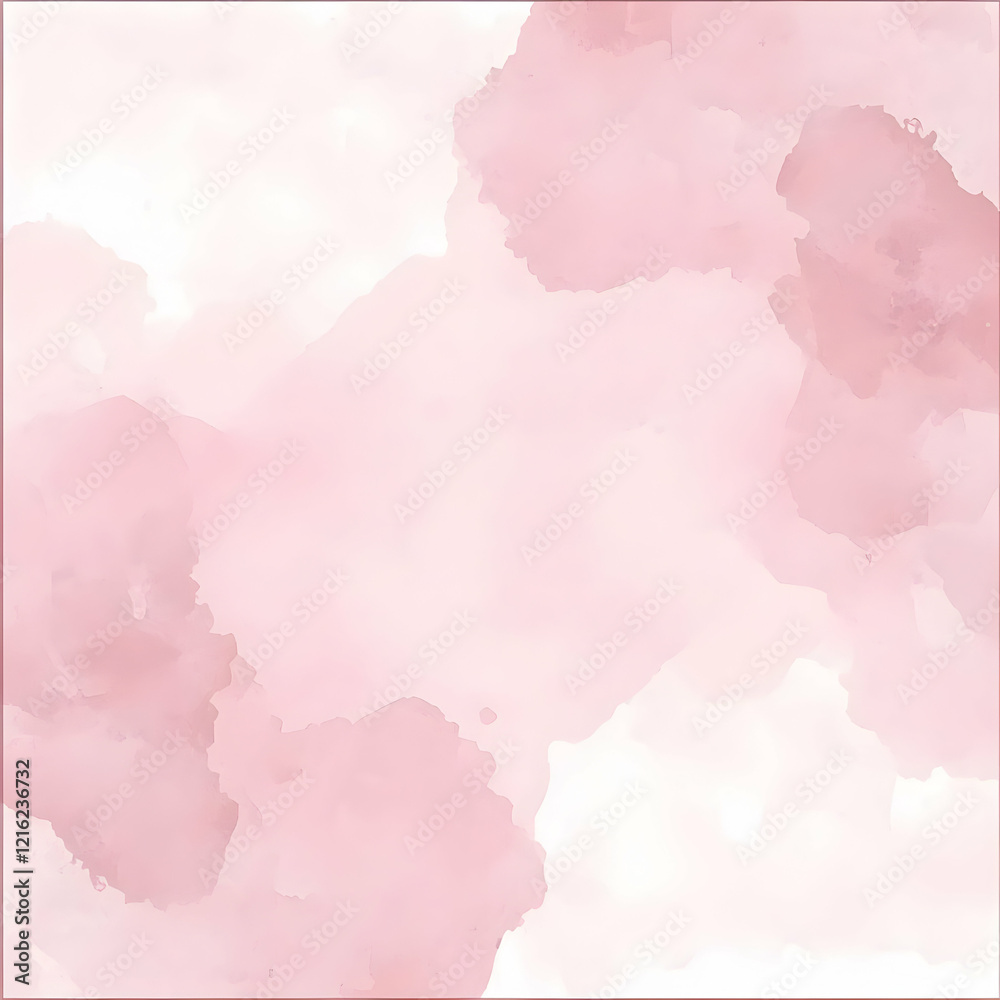Soft Pink Watercolor Background Creates a Gentle, Dreamy Ambiance Perfectly for Design Projects Soft Pink Watercolor Background Creates a Gentle, Dreamy Ambiance Perfectly for Design Projects