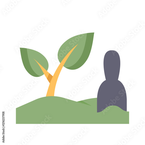 gardening flat style