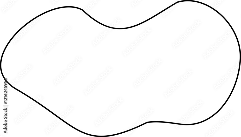 blob line decoration vector blob line decoration vector