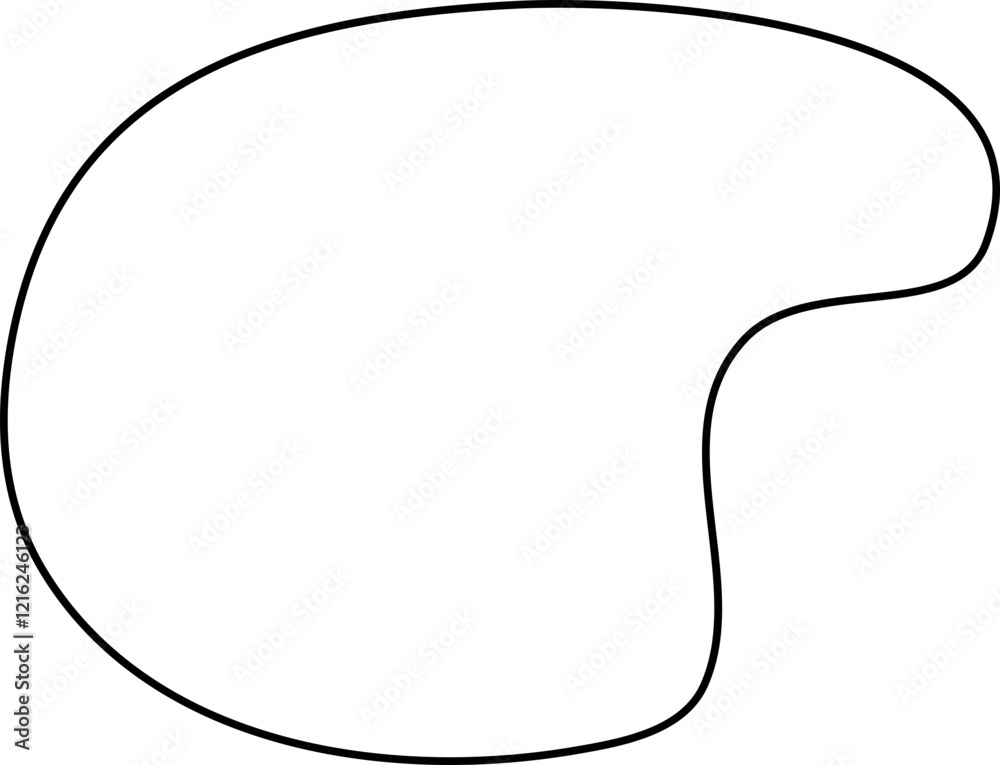 blob line decoration vector blob line decoration vector