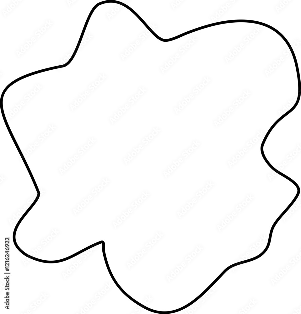blob line decoration vector blob line decoration vector
