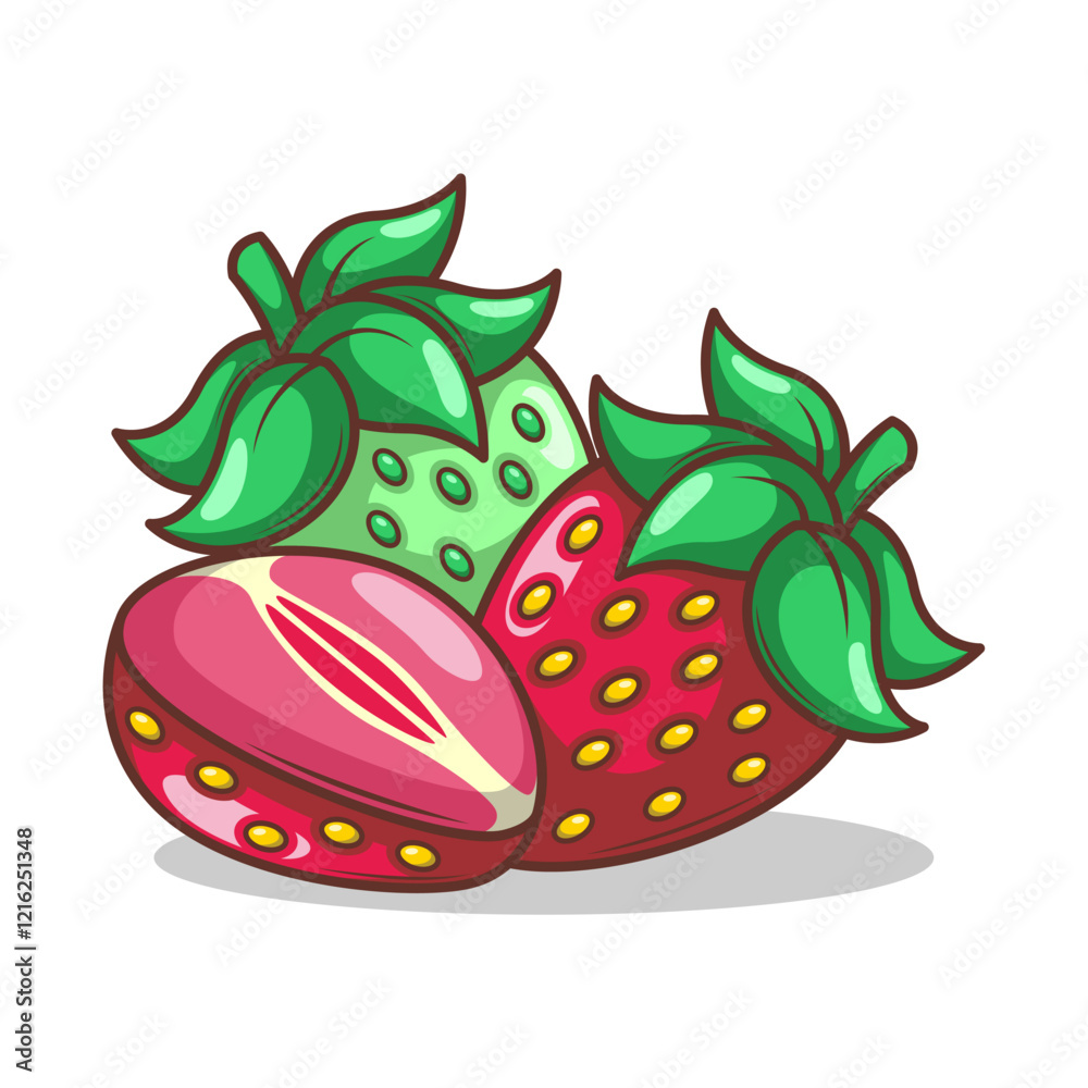 hand drawn strawberry fruit illustration art
hand drawn strawberry fruit illustration art