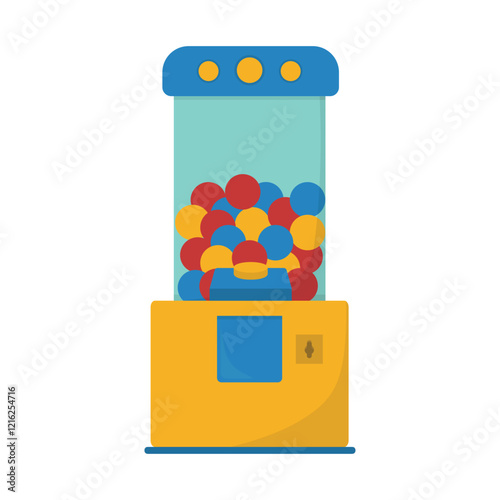 Arcade Game Vector Illustration - Arcade Surprise Ball